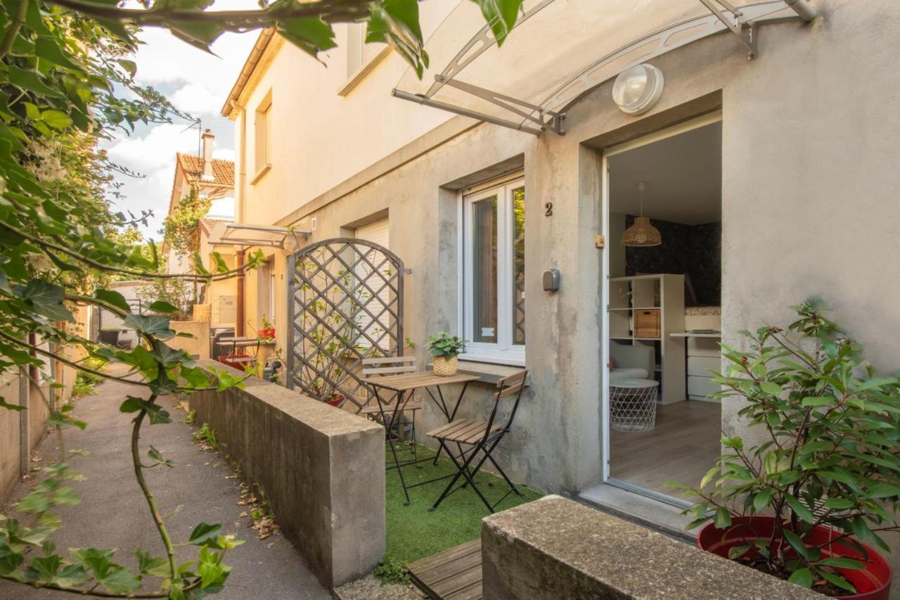 רומנוויל Benfleet 2 Cocooning Studio Proche Paris מראה חיצוני תמונה